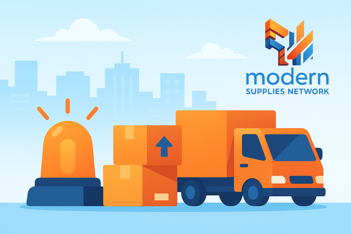 التوريد العاجل والطارئ